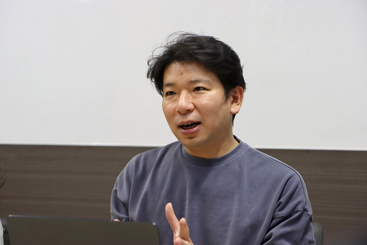 インターンシップでの社長との交流